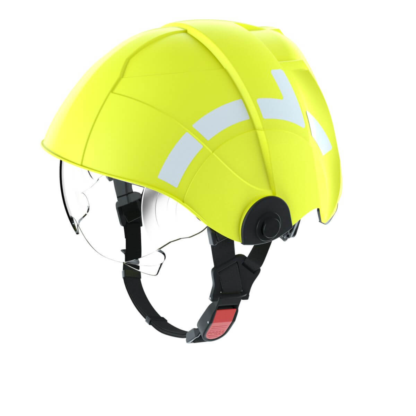PAB MP1 Standard inklusive Augenschutz Waldbrandbekämpfung und Rettungsdienst  tagesleuchtgelb